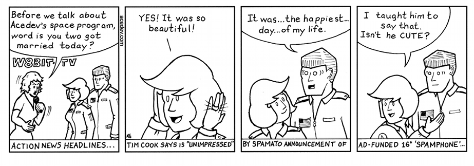 acedev comic, webcomic for Monday 10 Oct 2016
